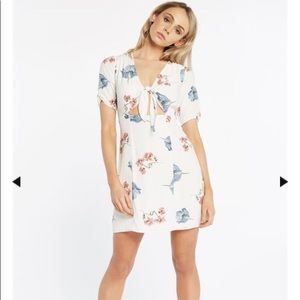 Bardot tie front mini dress size US 6/S